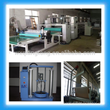 Hot melt fabric laminating machine/PUR HPL laminating roller machine